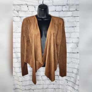 Soft Surroundings Brown‎ Ultra Soft Cardigan Jacket Size XS